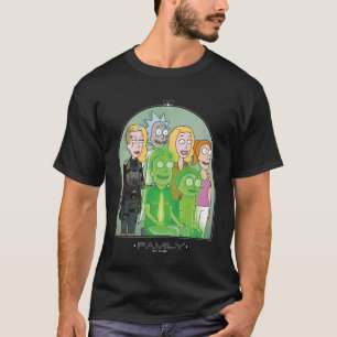 T-shirt Graphique de la famille Rick et Morty