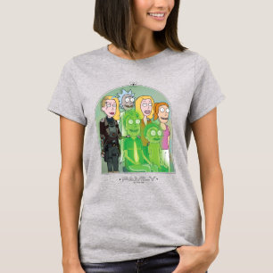 T-shirt Graphique de la famille Rick et Morty