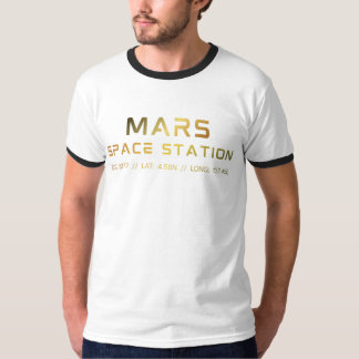 T-shirt graphique de la future station spatiale de