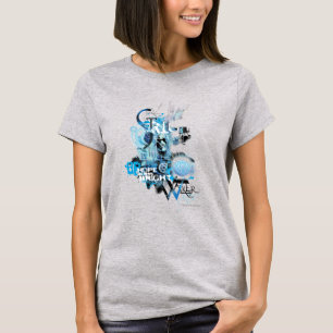 T-shirt Graphique de lanterne bleue 1