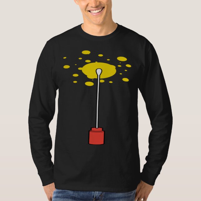 T-shirt Graphique de l'écouvillon de test (Devant)