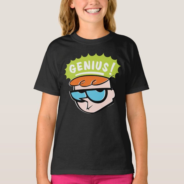 T-shirt Graphique de légende Dexter "Genius" (Devant)