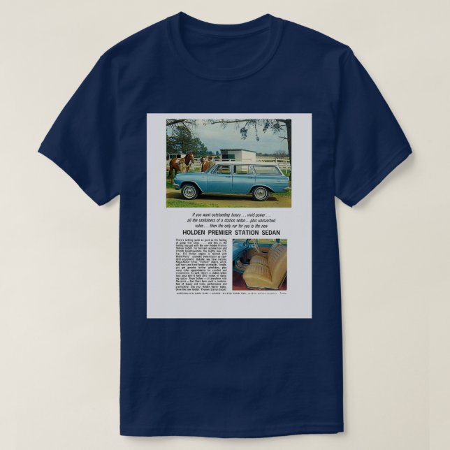 T-shirt Graphique de l'EH Holden Premier Wagon (Design devant)
