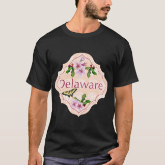 T-shirt Graphique de l'État du Delaware DE pour bouteille 