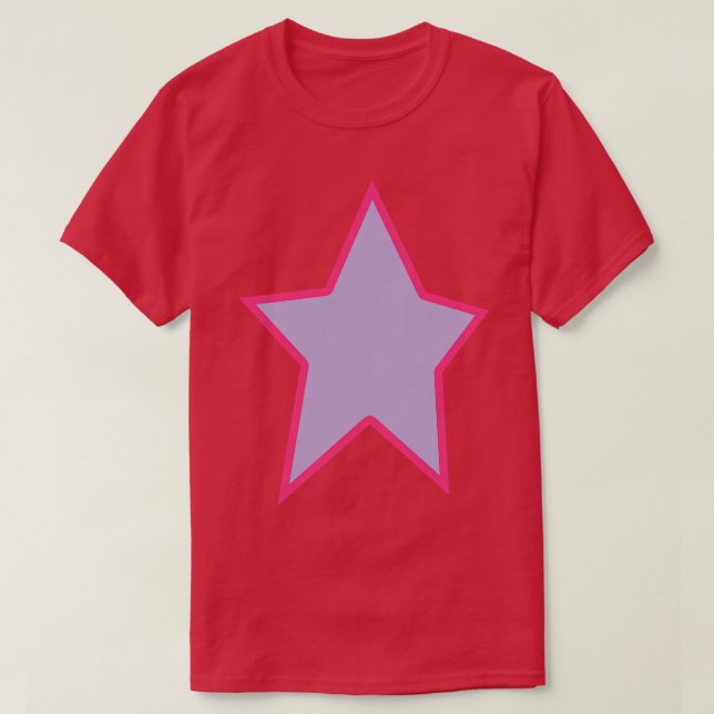 T-shirt Graphique de ligne de sortie rose lavande (Design devant)