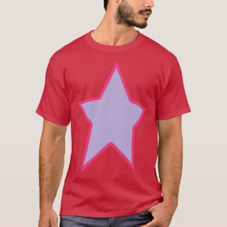 T-shirt Graphique de ligne de sortie rose lavande