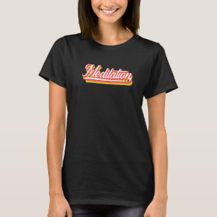 T-shirt Graphique de méditation Méditation Relaxation