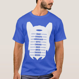 T-SHIRT GRAPHIQUE DE MESURE DE LA BARRE POUR PAPA OU GRAND