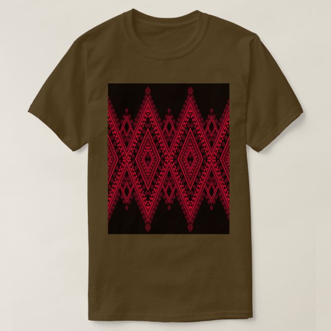 T-shirt Graphique de Motif ethnique africain (Design devant)