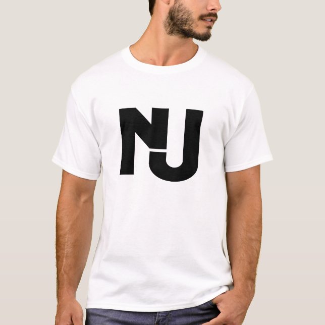 T-shirt Graphique de NJ (Devant)