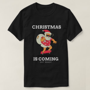 T-shirt Graphique de Noël drôle "Noël Père Noël"