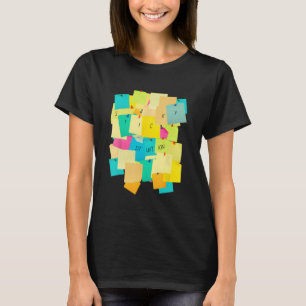 T-shirt Graphique de note humoristique amusant de bureau