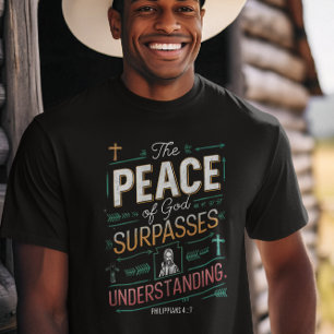 T-shirt Graphique de paix divine Tee