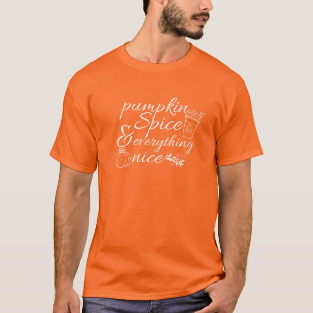 T-shirt Graphique de patchs Citrouille mignon (Devant)
