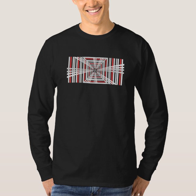 T-shirt Graphique de portail spatial profond dimensionnel  (Devant)