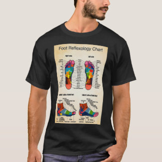 T-shirt Graphique de réflexologie des pieds 2