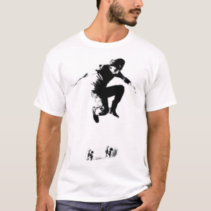 T-shirt Graphique de Rodney Mullen Treflip B_amp_W