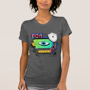 T-Shirt Graphique de Sécurité de Connexion – Techn
