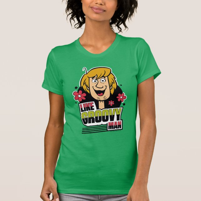 T-shirt Graphique de Shaggy "Like Super Man" (Devant)