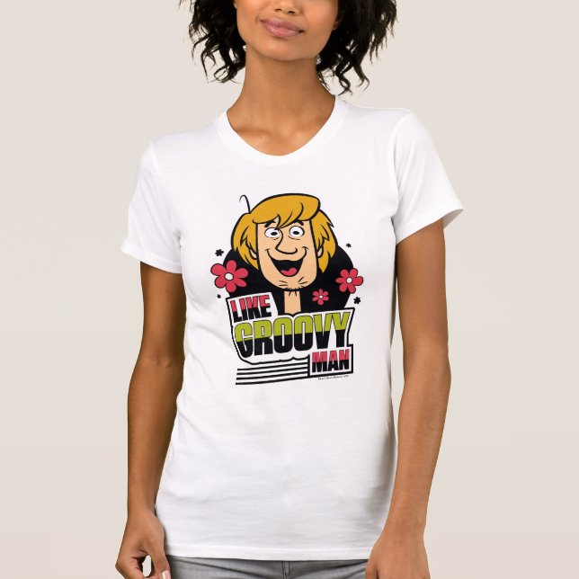T-shirt Graphique de Shaggy "Like Super Man" (Devant)
