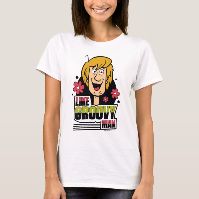T-shirt Graphique de Shaggy "Like Super Man" (Devant)