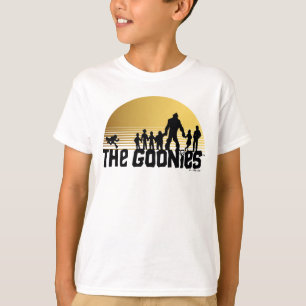 T-shirt Graphique de silhouette de coucher de soleil des G