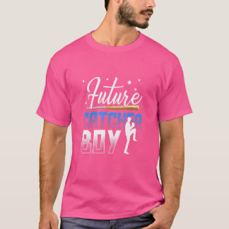 T-shirt Graphique De Softball Pour Garçons Hommes Enfants 