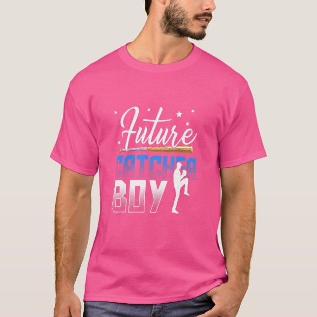 T-shirt Graphique De Softball Pour Garçons Hommes Enfants  (Devant)