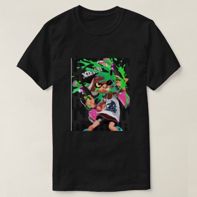 T-shirt Graphique de splatoon (Design devant)
