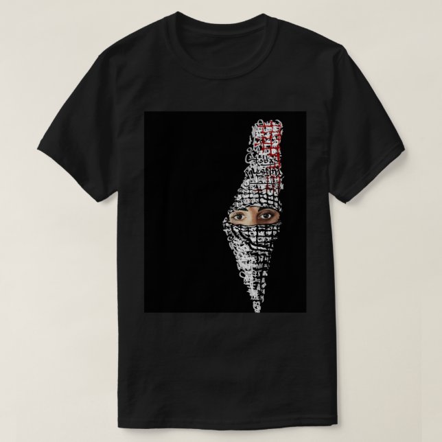 T-shirt Graphique de toute la Palestine .png (Design devant)