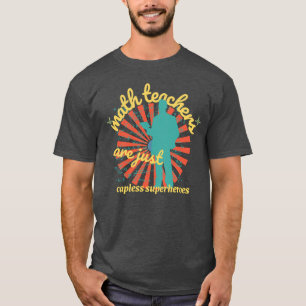 T-shirt Graphique de tuteur en mathématiques rétros pour l