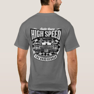 T-shirt Graphique de voiture de muscle américaine à grande