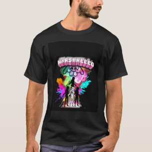 T-shirt Graphique des couleurs de l'ombre de Marshmello