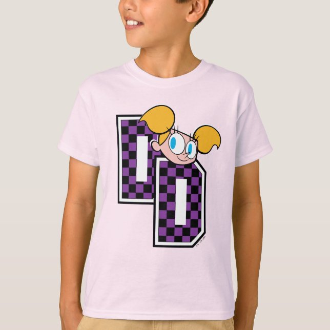 T-shirt Graphique des lettres de Dee Dee Athletic (Devant)