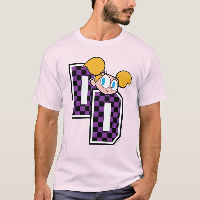 T-shirt Graphique des lettres de Dee Dee Athletic (Devant)