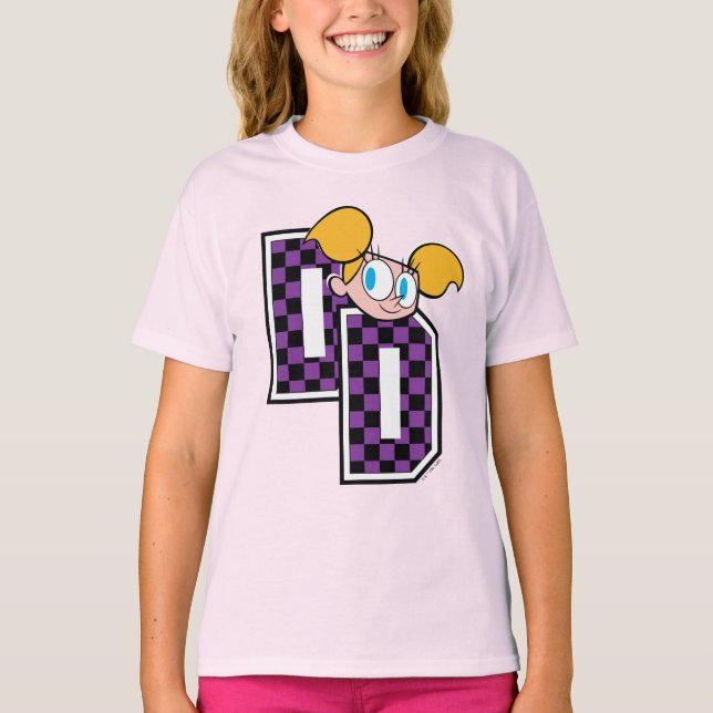 T-shirt Graphique des lettres de Dee Dee Athletic (Devant)