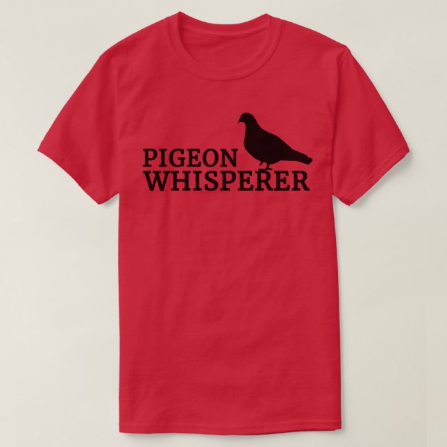T-shirt Graphique des oiseaux de Pigeon (Design devant)