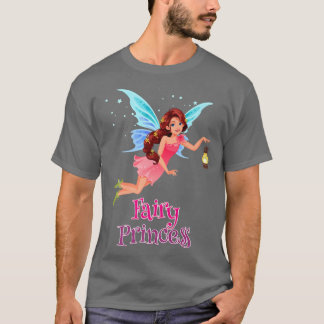T-shirt Graphique d'illustration de la princesse fée la pl