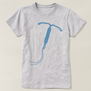 T-shirt Graphique DIU Bleu