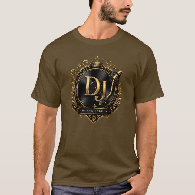 T-Shirt Graphique DJ Crest (Devant)