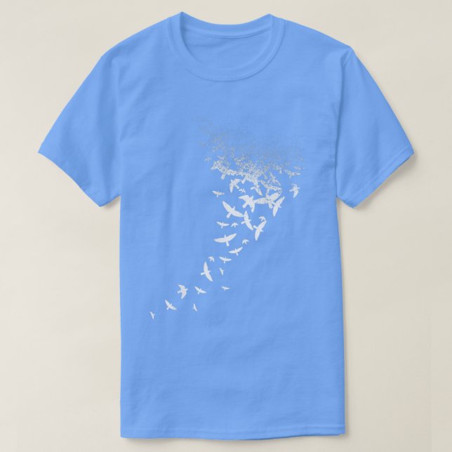 T-shirt Graphique d'oiseaux T  (Design devant)