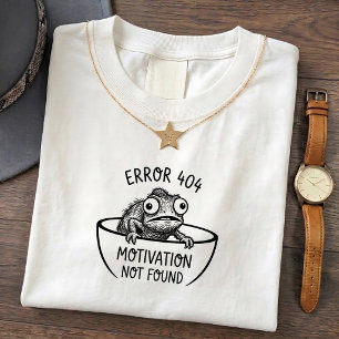 T-shirt graphique drôle de caméléon mème