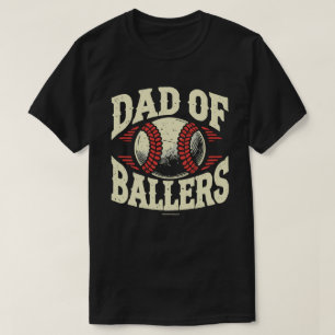 T-shirt graphique drôle pour papa de baseball - Pa