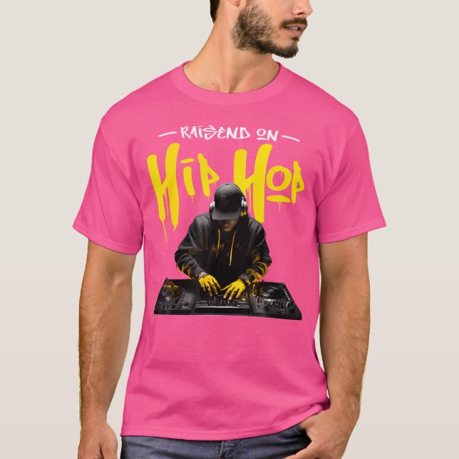 T-shirt Graphique Du 50E Anniversaire Du Dj Hip hop (Devant)