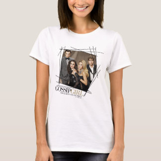 T-shirt Graphique du groupe de glamour Gossip Girl