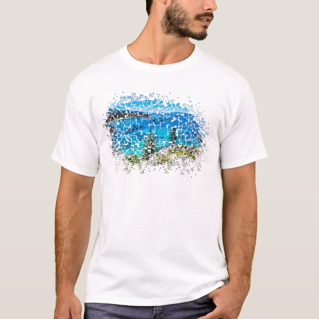 T-shirt Graphique du lac Tahoe (Devant)