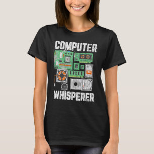T-shirt Graphique du technicien informatique Whisperer