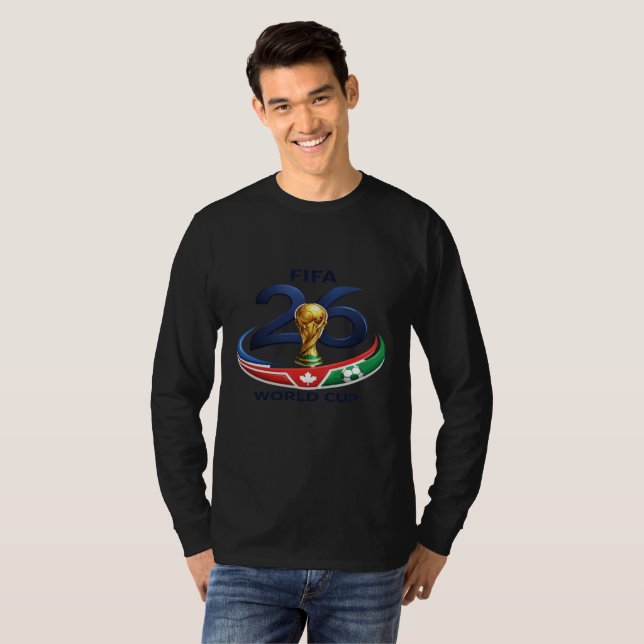 T-shirt graphique du trophée de soccer de la Coupe (Devant entier)
