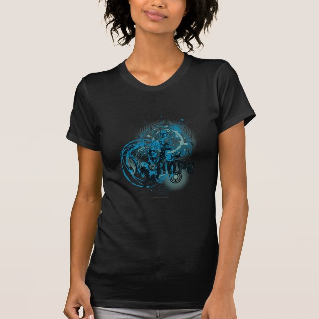 T-shirt Graphique en lanterne bleue 3 (Devant)