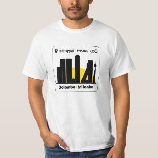 T-shirt Graphique en ligne de Colombo Sri Lanka